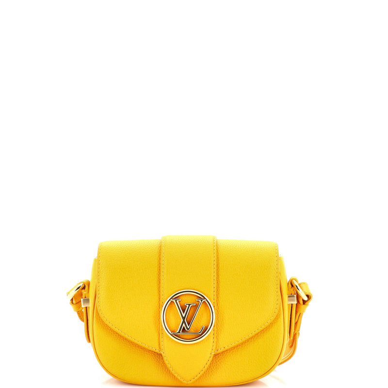 Louis Vuitton Lv Pont 9 Soft Bag Leather