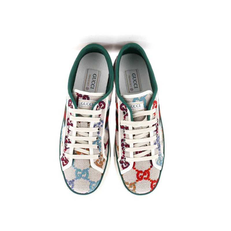 Gucci Tennis Sneakers Gg Canvas