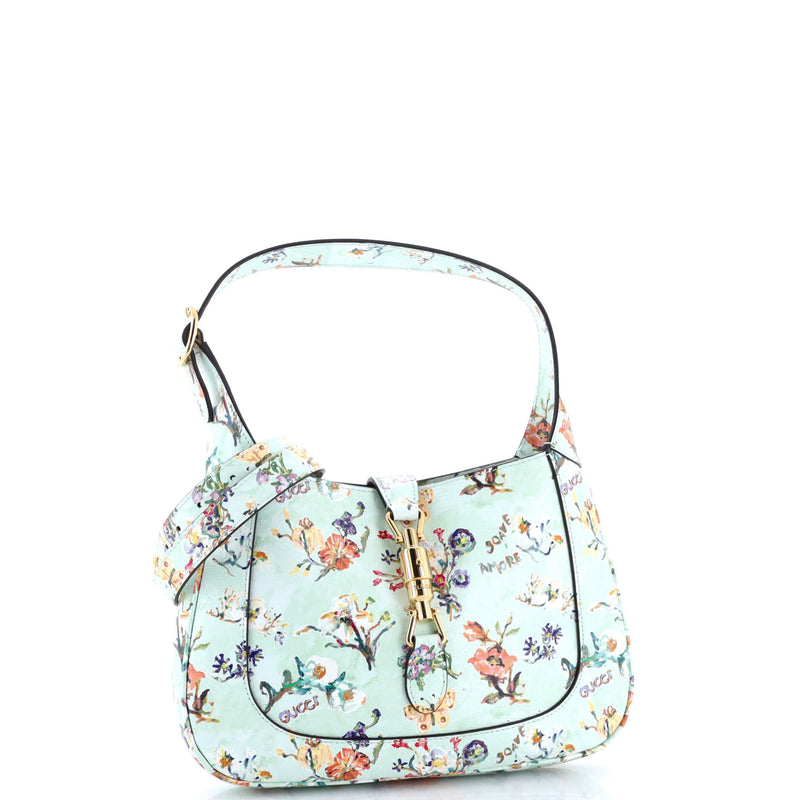 Gucci Jackie Hobo Printed Leather Small