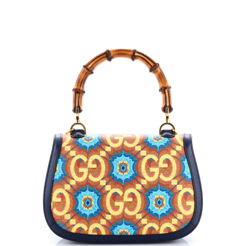 Gucci Bamboo Top Handle Bag Kaleidoscope