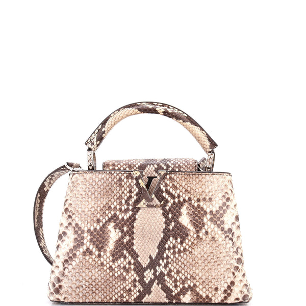 Louis Vuitton Capucines Bag Python Bb
