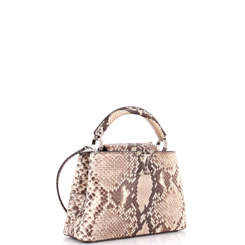 Louis Vuitton Capucines Bag Python Bb