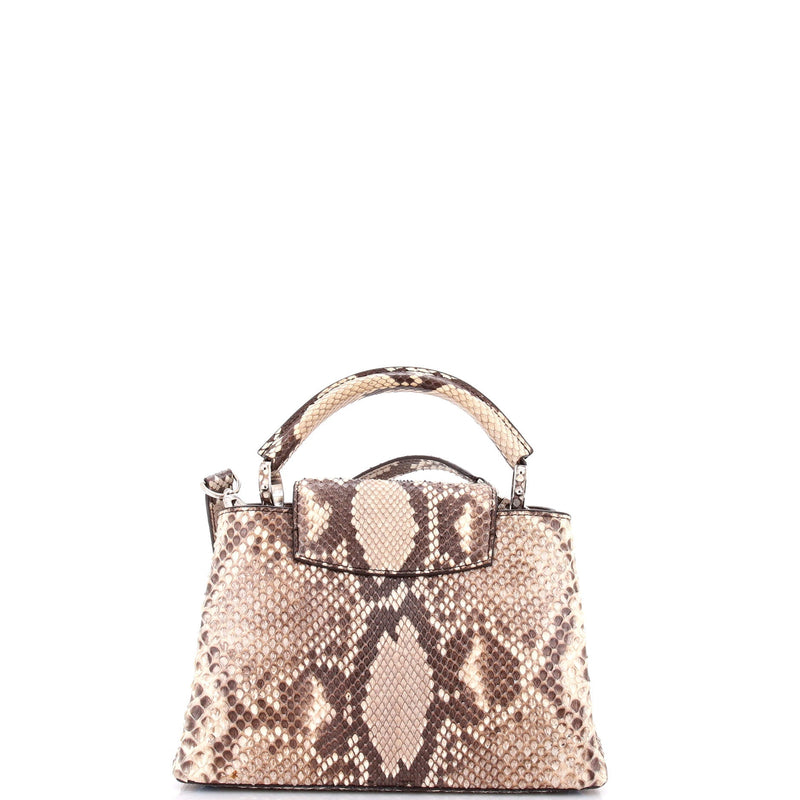 Louis Vuitton Capucines Bag Python Bb