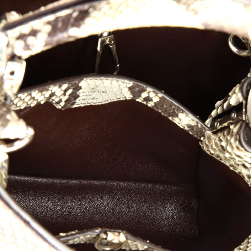 Louis Vuitton Capucines Bag Python Bb