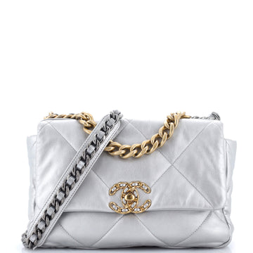 Chanel 19 Flap Bag Quilted Leather