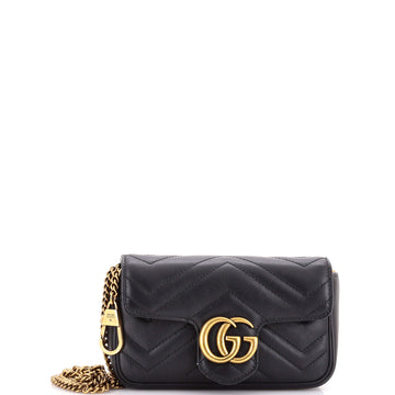 Gucci Gg Marmont Flap Bag Matelasse