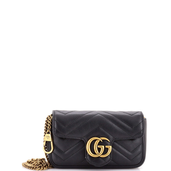 Gucci Gg Marmont Flap Bag Matelasse
