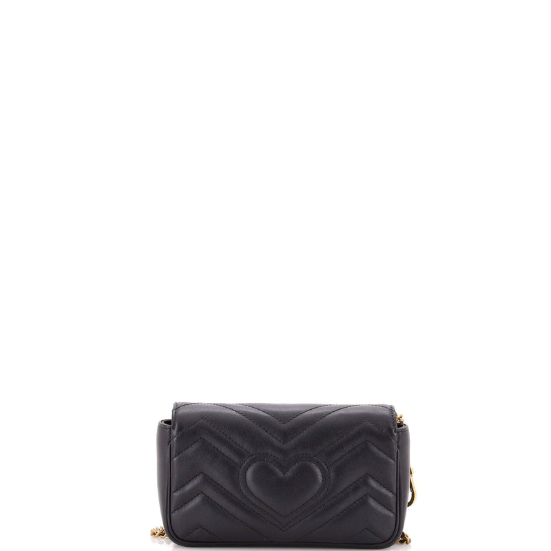 Gucci Gg Marmont Flap Bag Matelasse