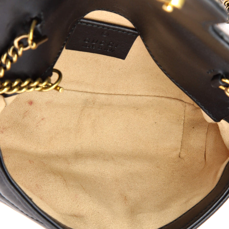 Gucci Gg Marmont Flap Bag Matelasse