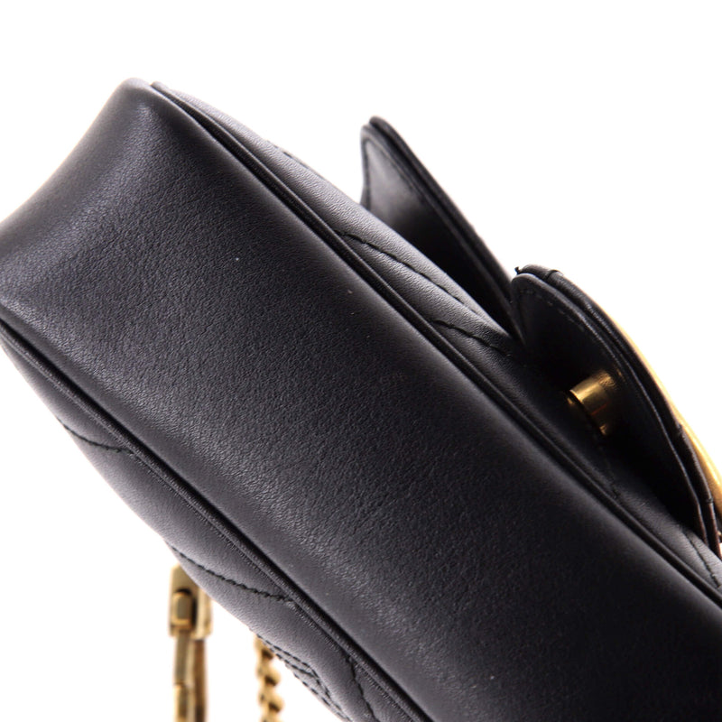 Gucci Gg Marmont Flap Bag Matelasse