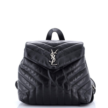 Saint Laurent Loulou Backpack Matelasse