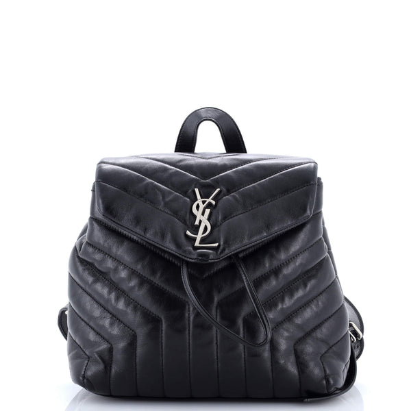Saint Laurent Loulou Backpack Matelasse