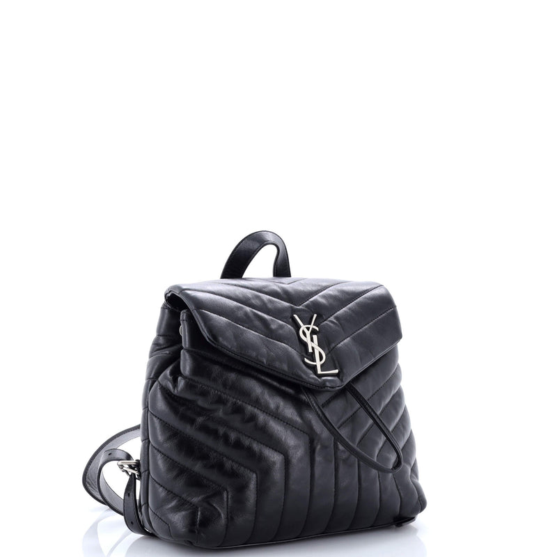 Saint Laurent Loulou Backpack Matelasse