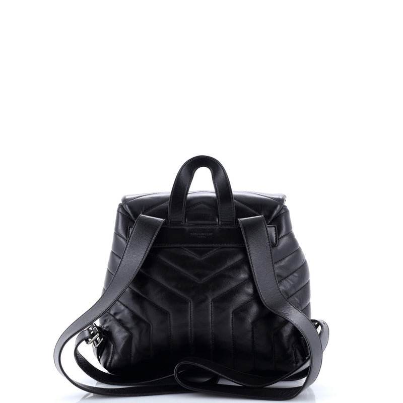 Saint Laurent Loulou Backpack Matelasse