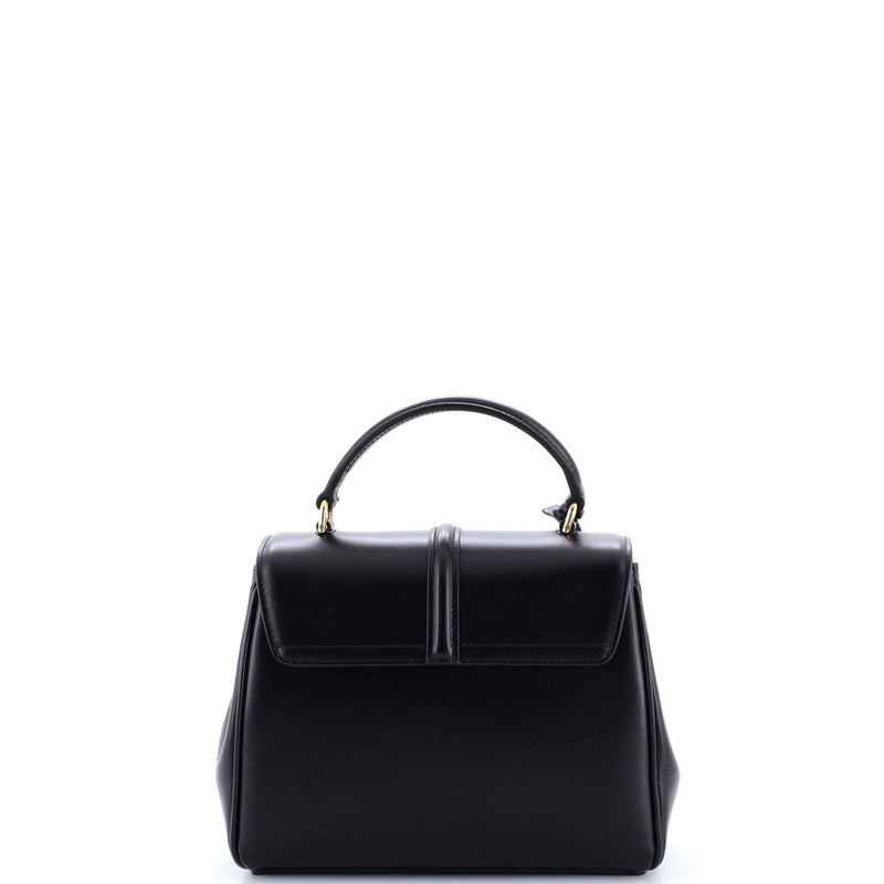Celine 16 Top Handle Bag Smooth Calfskin