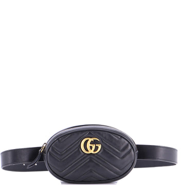 Gucci Gg Marmont Belt Bag Matelasse