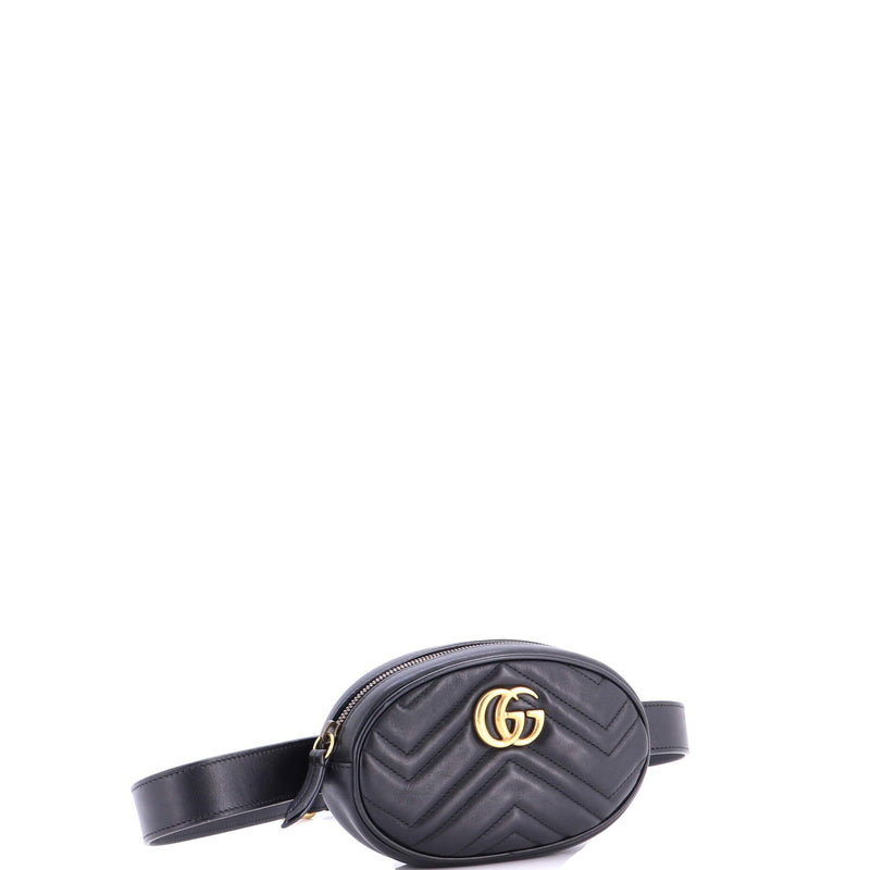 Gucci Gg Marmont Belt Bag Matelasse
