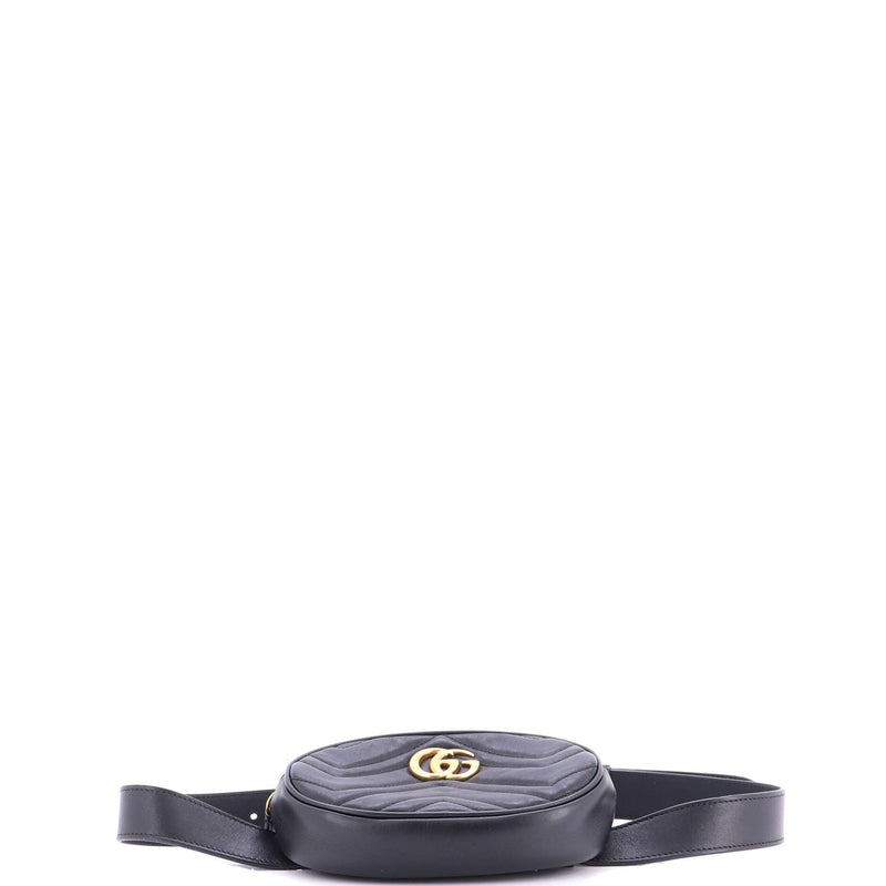 Gucci Gg Marmont Belt Bag Matelasse