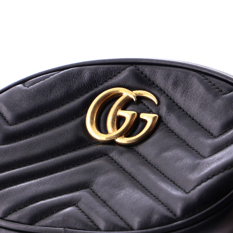 Gucci Gg Marmont Belt Bag Matelasse