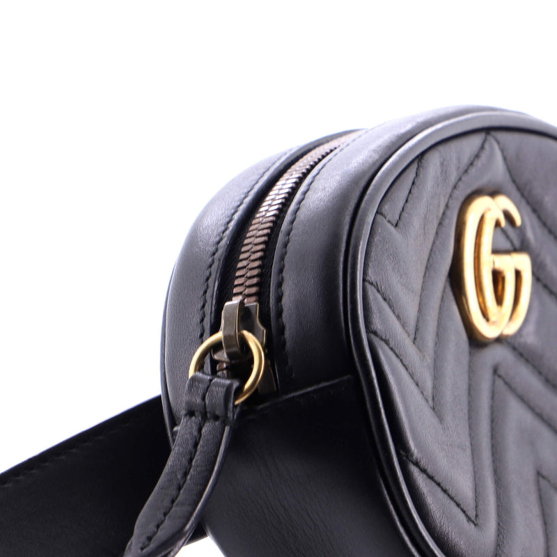 Gucci Gg Marmont Belt Bag Matelasse