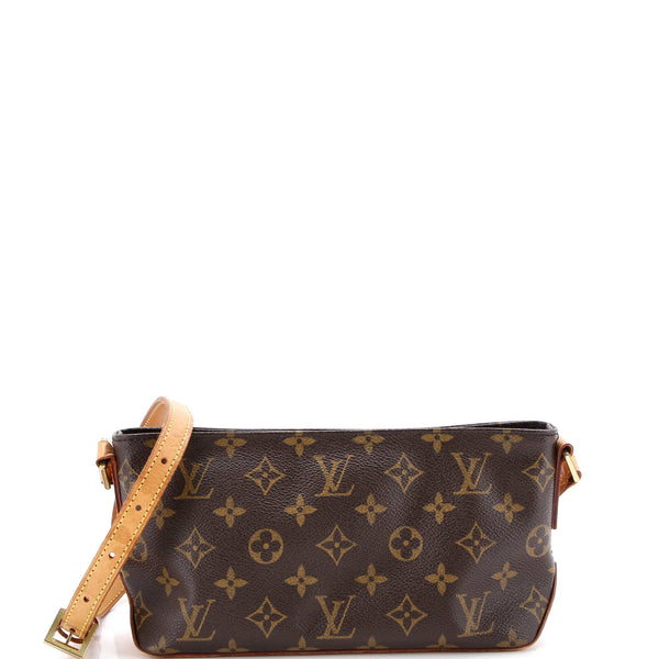 Louis Vuitton Trotteur Handbag Canvas