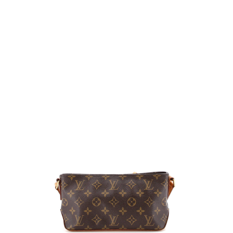 Louis Vuitton Trotteur Handbag Canvas
