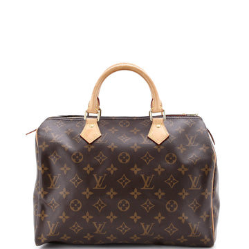 Louis Vuitton Speedy Handbag Canvas 35