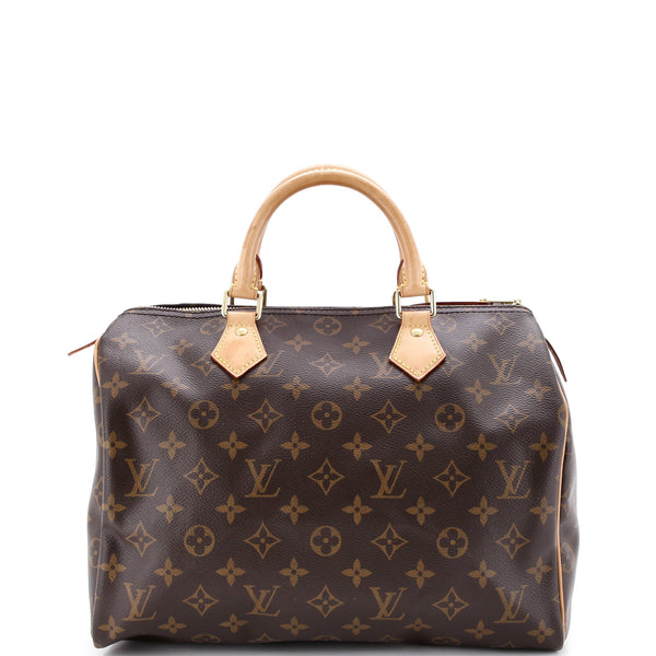 Louis Vuitton Speedy Handbag Canvas 35