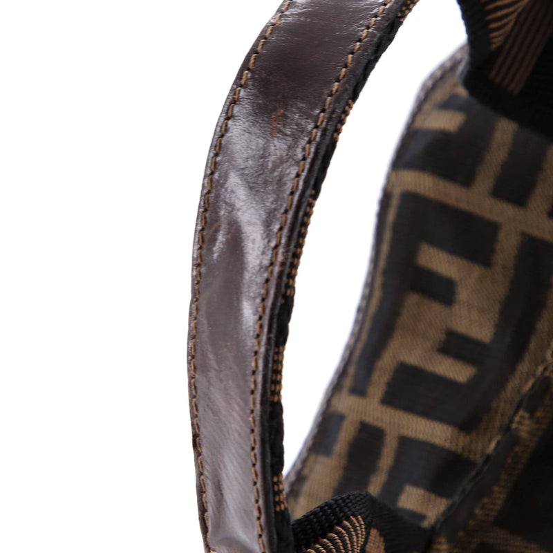 Fendi Vintage Cosmetic Tote Zucca Canvas
