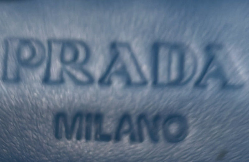 Prada Logo Tote Raffia Large