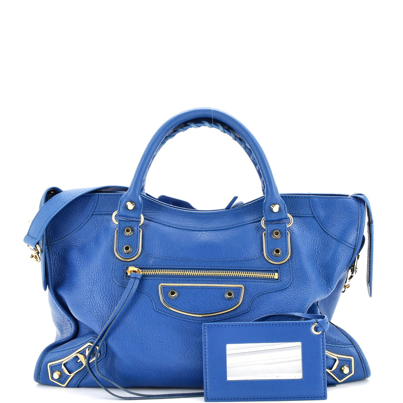 Balenciaga City Classic Metallic Edge