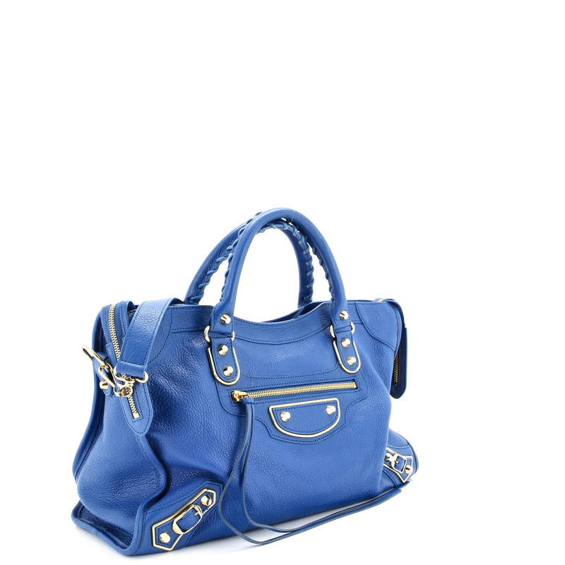 Balenciaga City Classic Metallic Edge