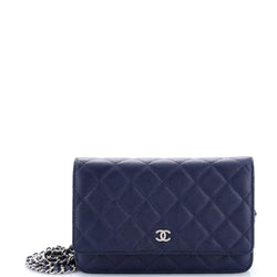 Chanel Wallet On Chain Quilted Caviar