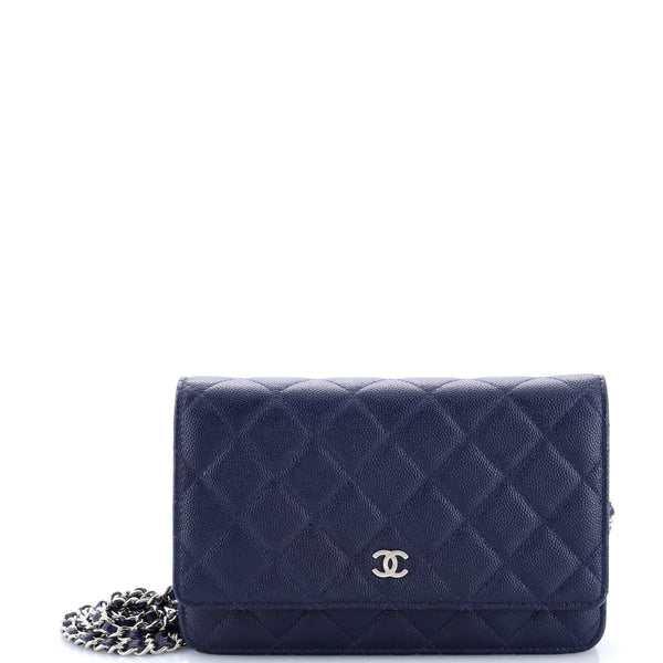 Chanel Wallet On Chain Quilted Caviar