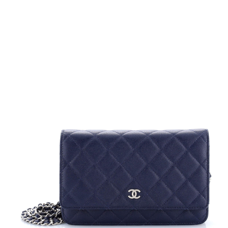 Chanel Wallet On Chain Quilted Caviar