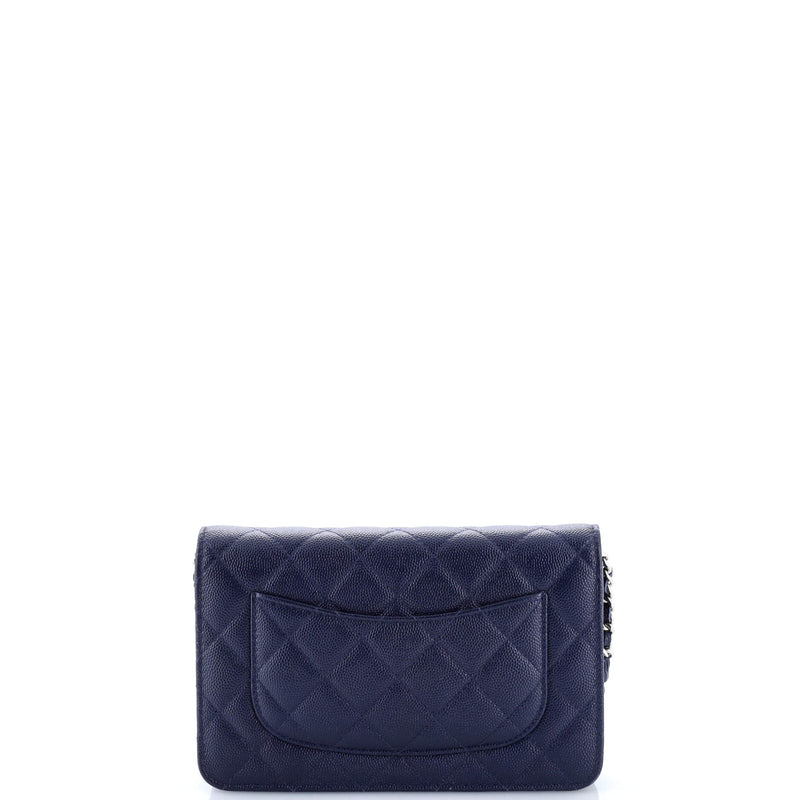 Chanel Wallet On Chain Quilted Caviar