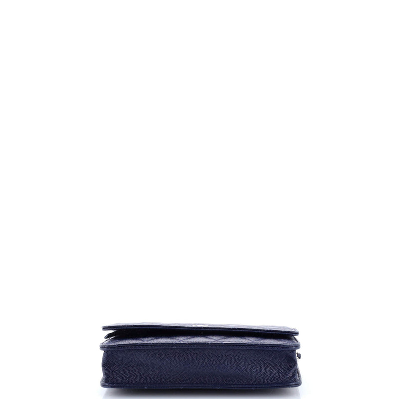 Chanel Wallet On Chain Quilted Caviar