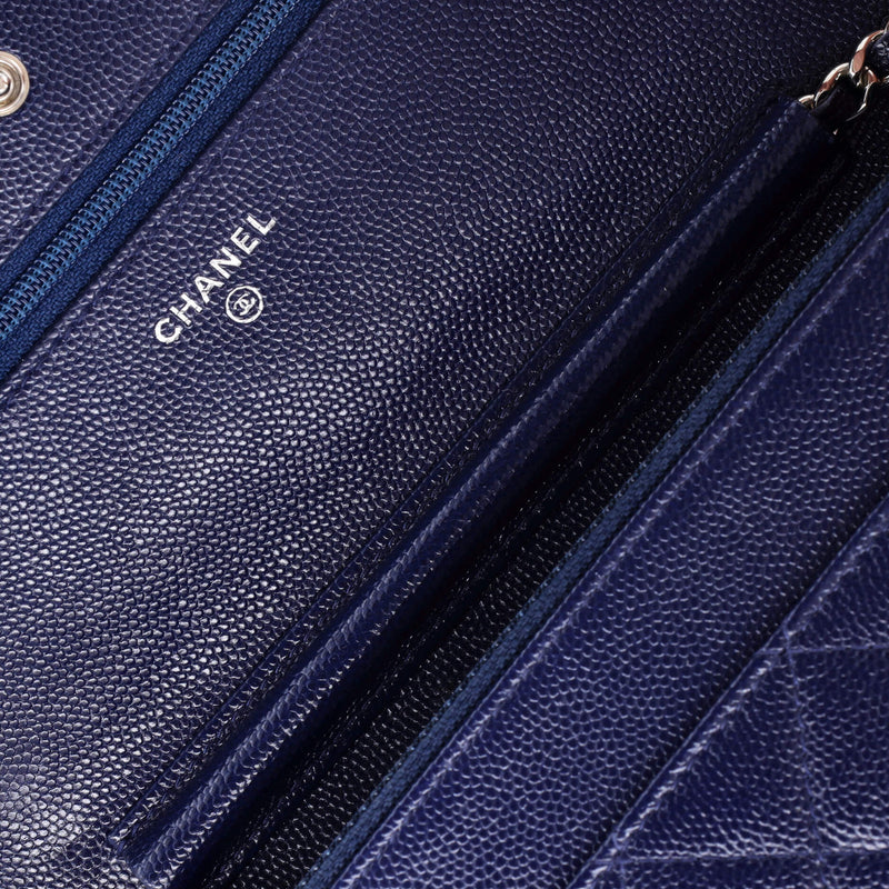 Chanel Wallet On Chain Quilted Caviar