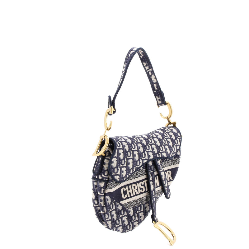 Christian Dior Saddle Handbag Logo