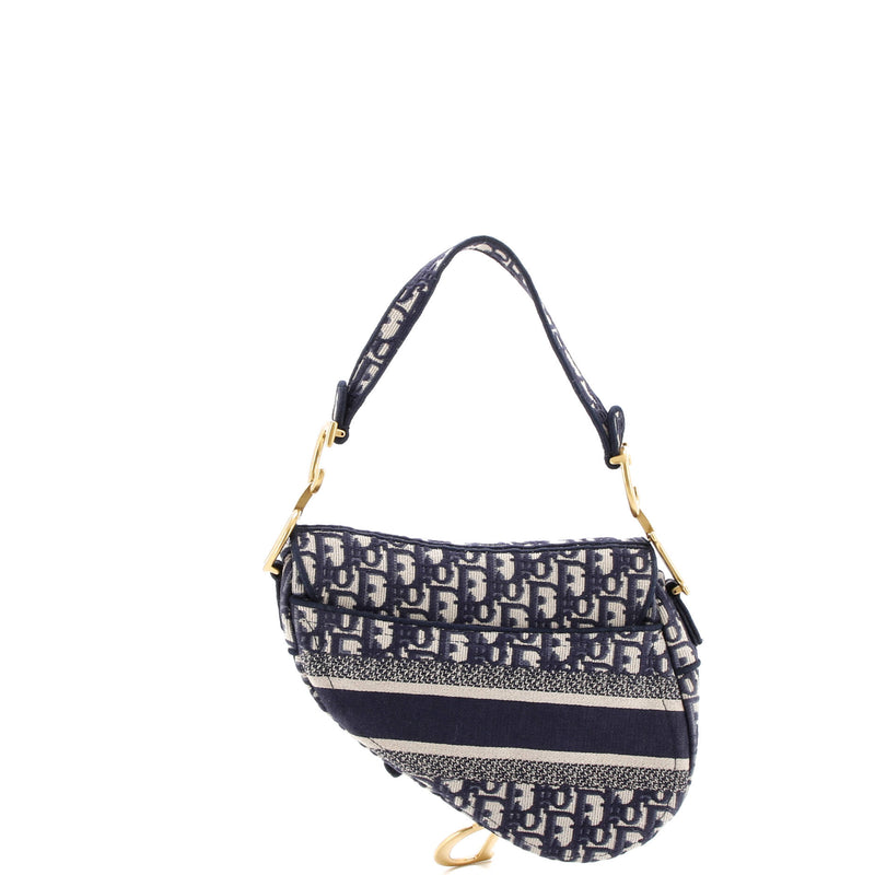 Christian Dior Saddle Handbag Logo