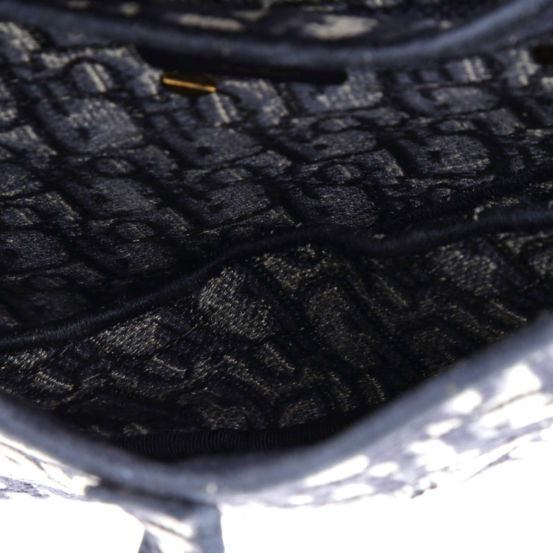 Christian Dior Saddle Handbag Logo