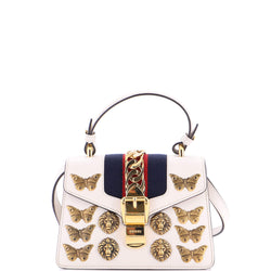 Gucci Sylvie Top Handle Bag Embellished