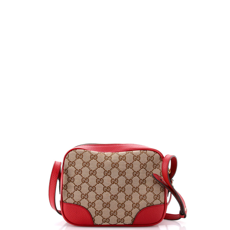 Gucci Bree Disco Crossbody Bag Gg Canvas