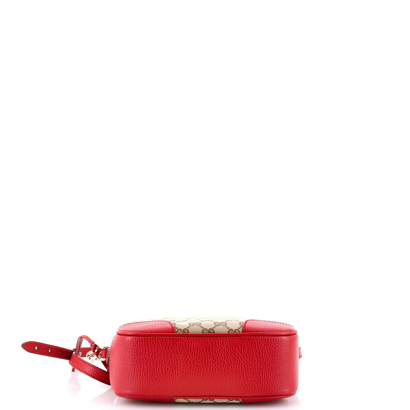 Gucci Bree Disco Crossbody Bag Gg Canvas