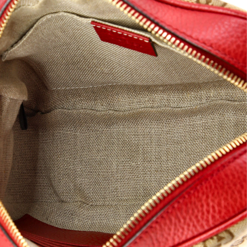 Gucci Bree Disco Crossbody Bag Gg Canvas