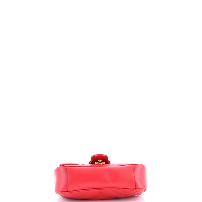 Gucci Gg Marmont Flap Bag Matelasse