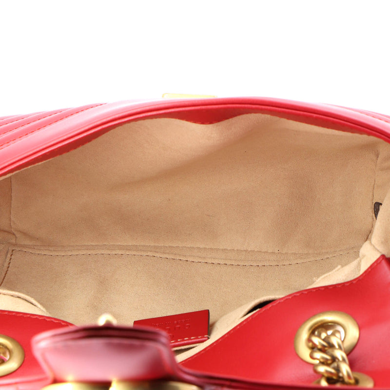 Gucci Gg Marmont Flap Bag Matelasse
