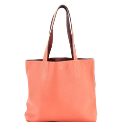 Hermes Double Sens Tote Veau Sikkim 36