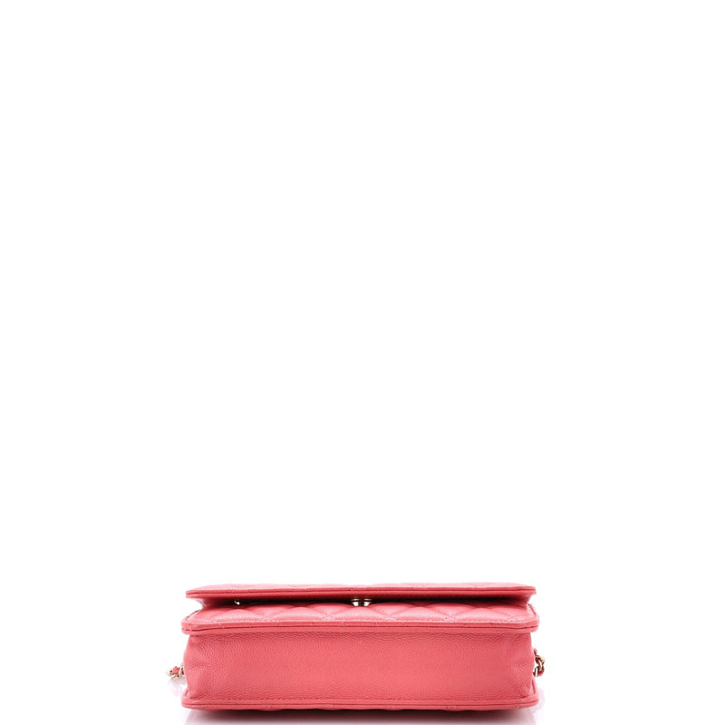Chanel Wallet On Chain Quilted Caviar