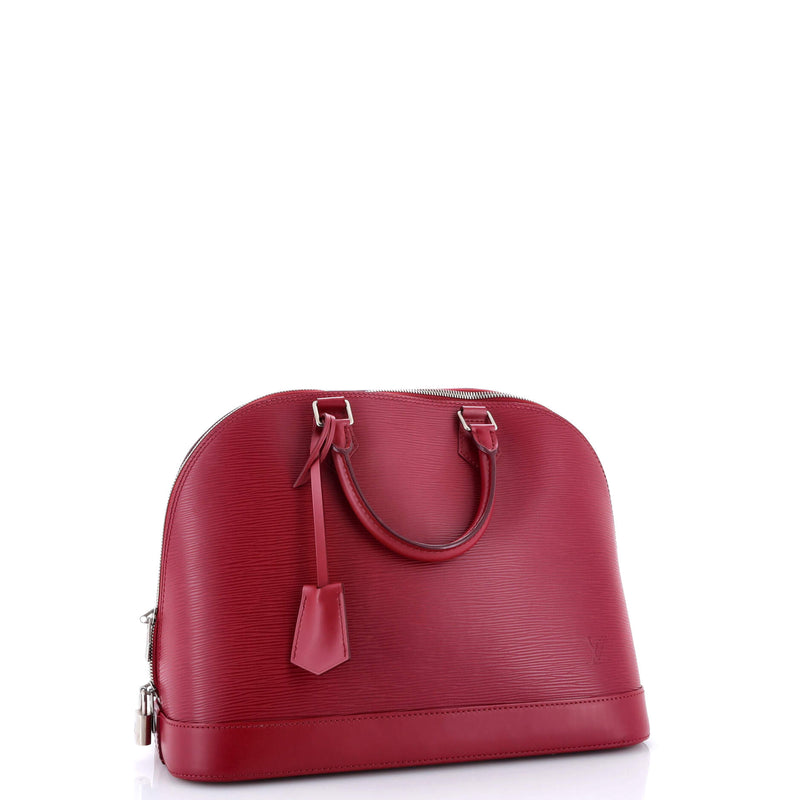 Louis Vuitton Alma Handbag Epi Leather